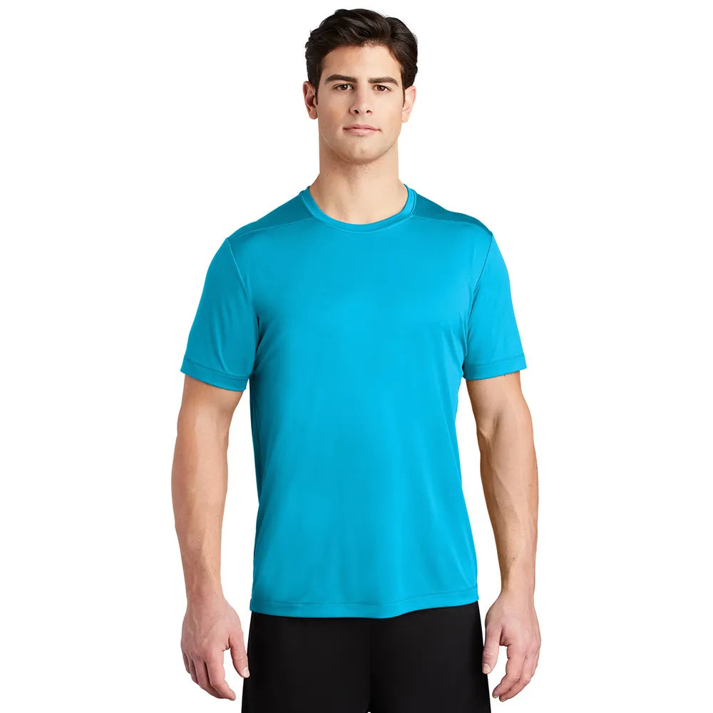 Sport-Tek Posi-UV Pro Tee Decorated - Sapphire Blue