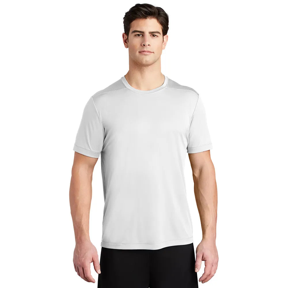 Sport-Tek Posi-UV Pro Tee Decorated - White