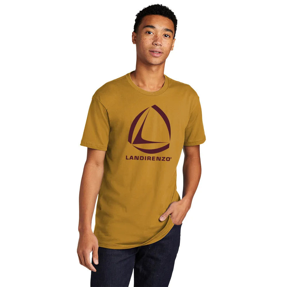 Next Level Apparel Unisex Cotton Tee Decorated - Antique Gold
