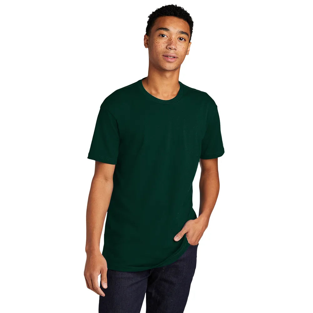 Next Level Apparel Unisex Cotton Tee Decorated - Forest Green