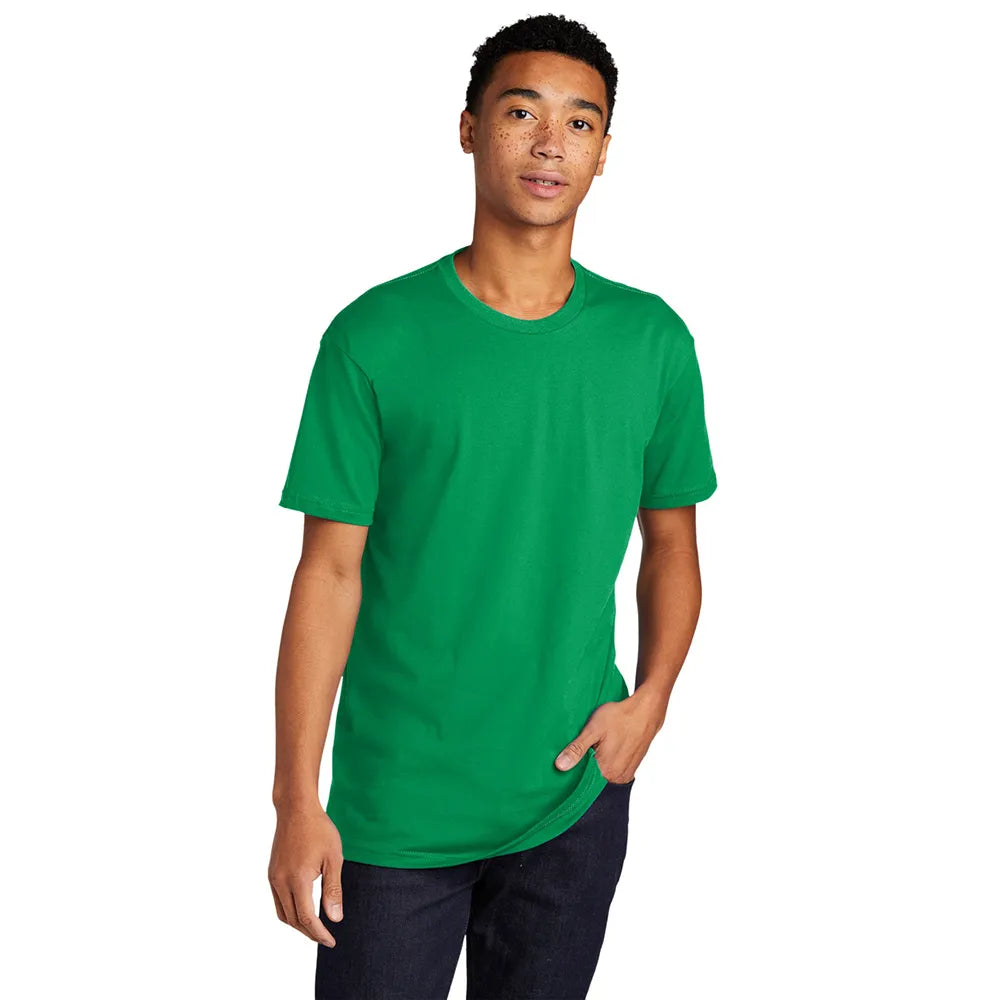 Next Level Apparel Unisex Cotton Tee Decorated - Kelly Green