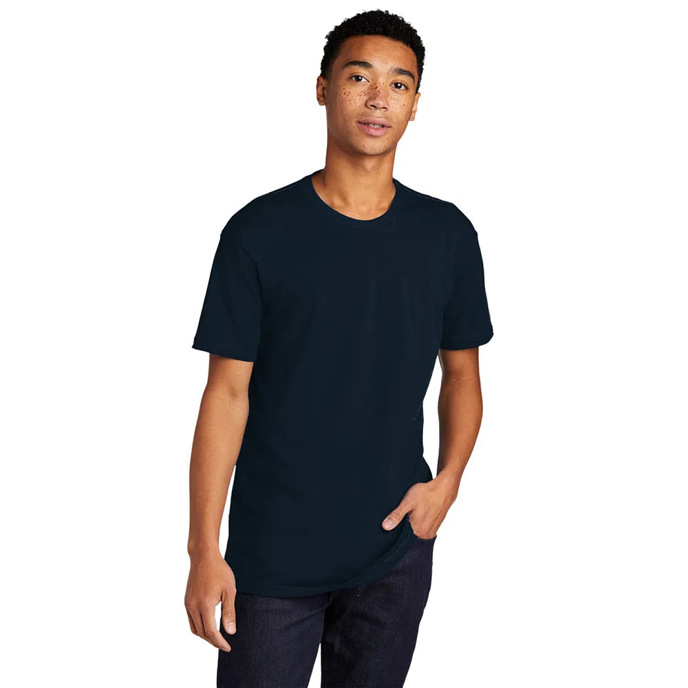 Next Level Apparel Unisex Cotton Tee Decorated - Midnight Blue Navy