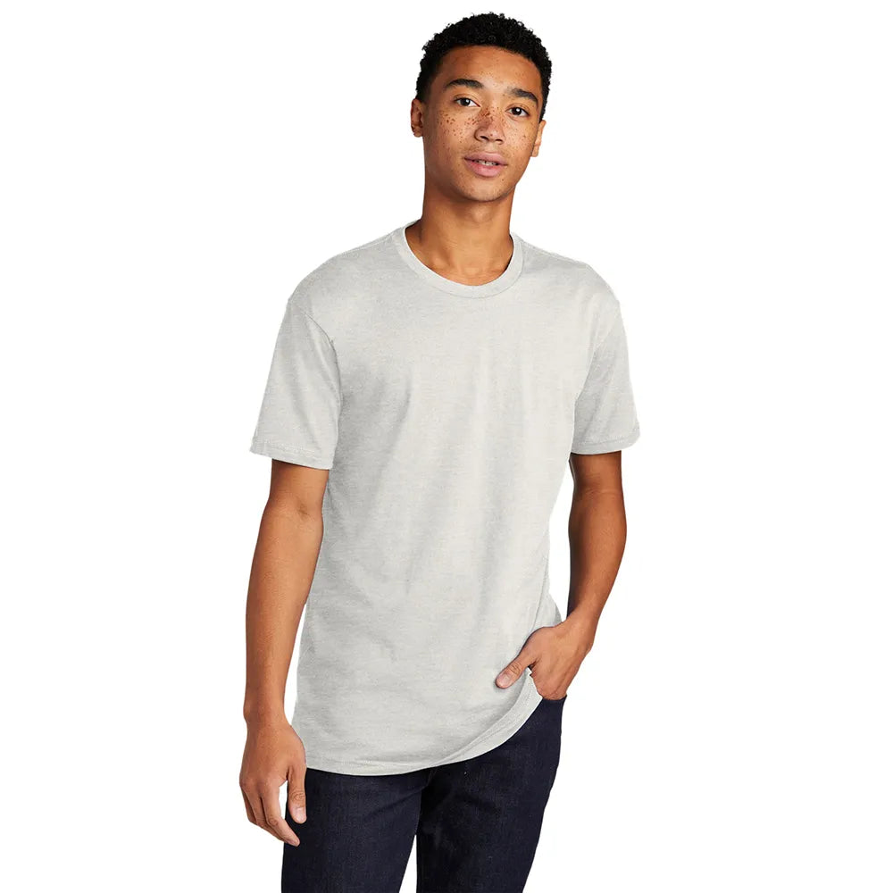 Next Level Apparel Unisex Cotton Tee Decorated - Oatmeal Grey
