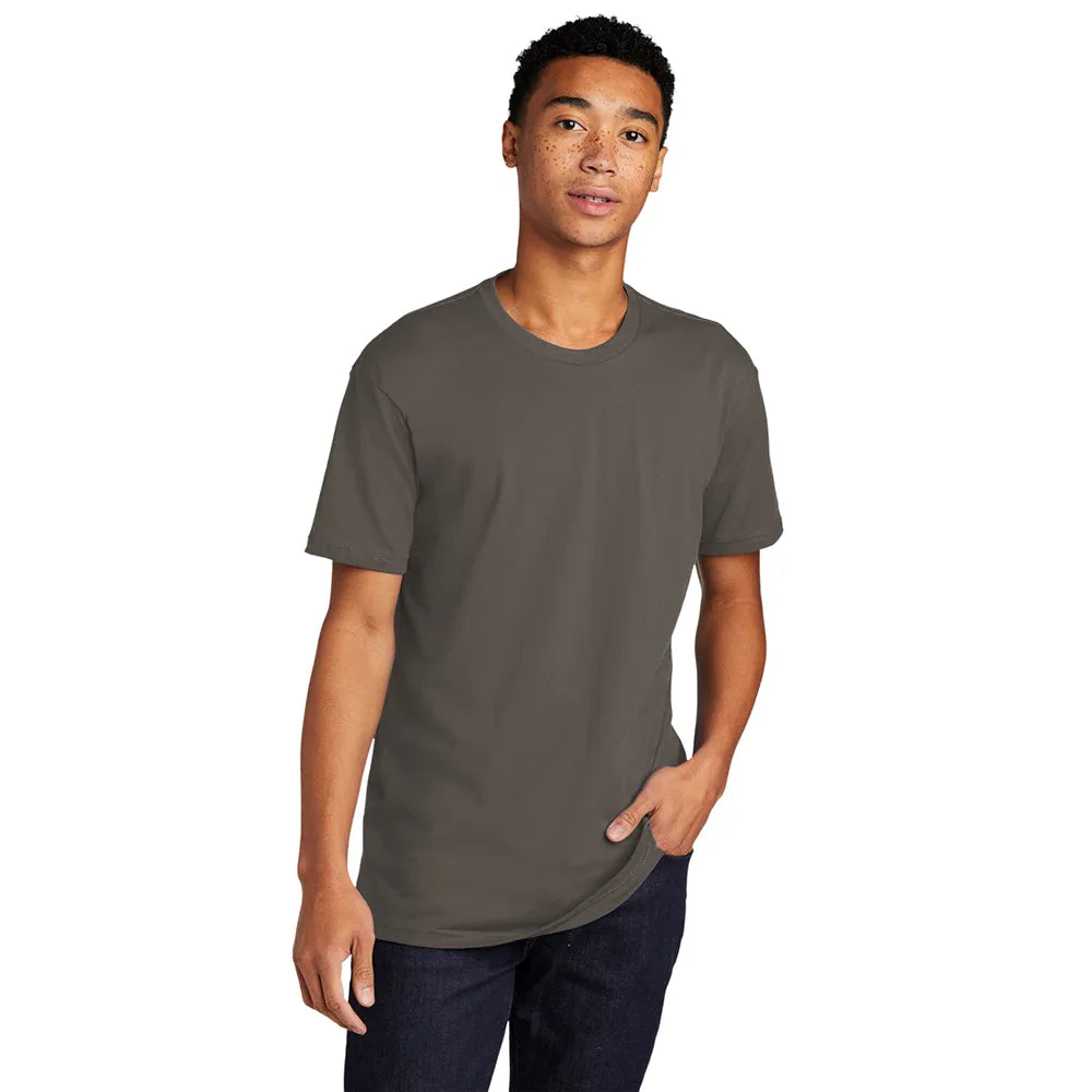 Next Level Apparel Unisex Cotton Tee Decorated - Warm Gray