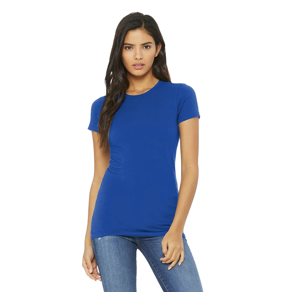 BELLA+CANVAS Women’s Slim Fit Tee Decorated - True Royal Blue