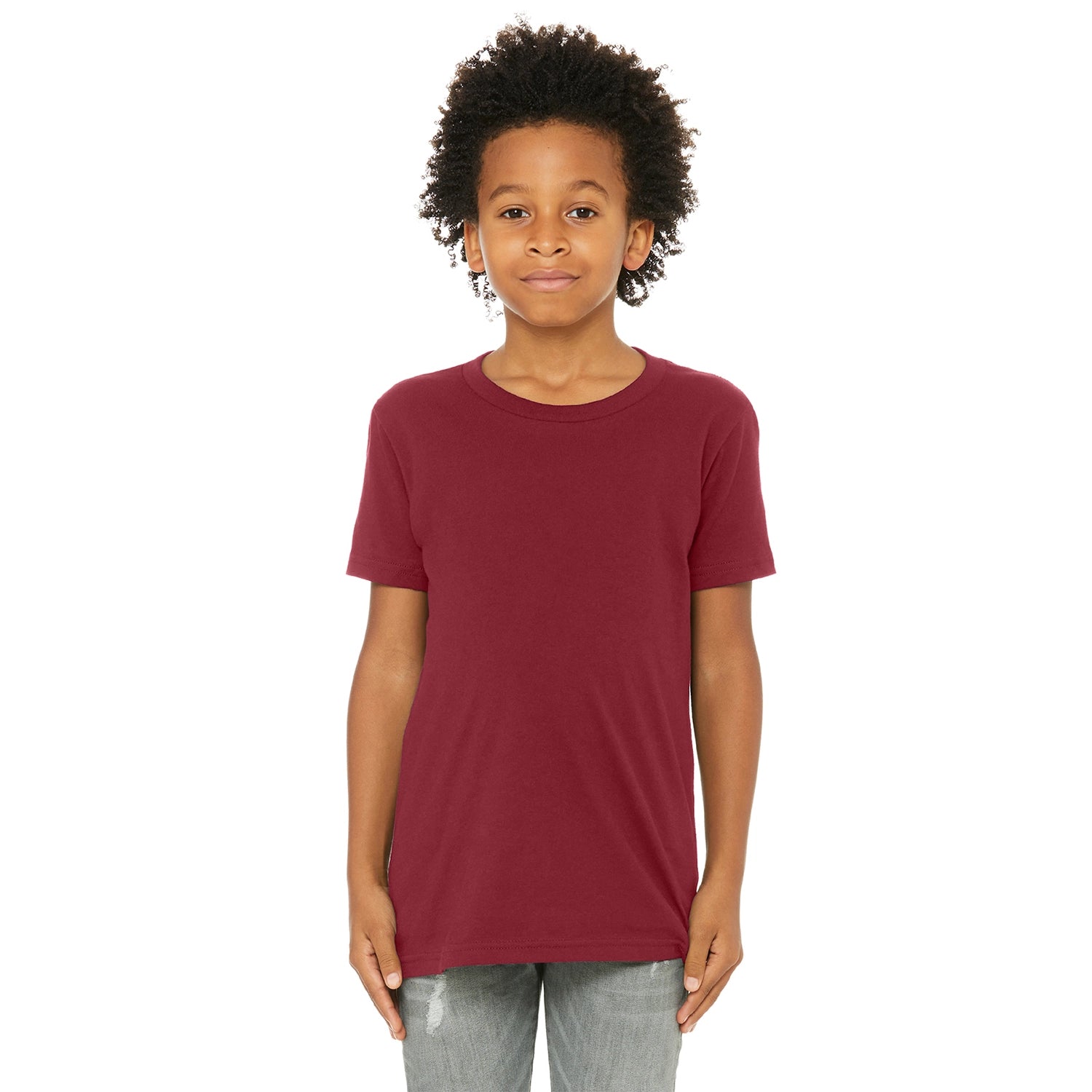 BELLA+CANVAS Decorated Youth Jersey Short Sleeve Tee