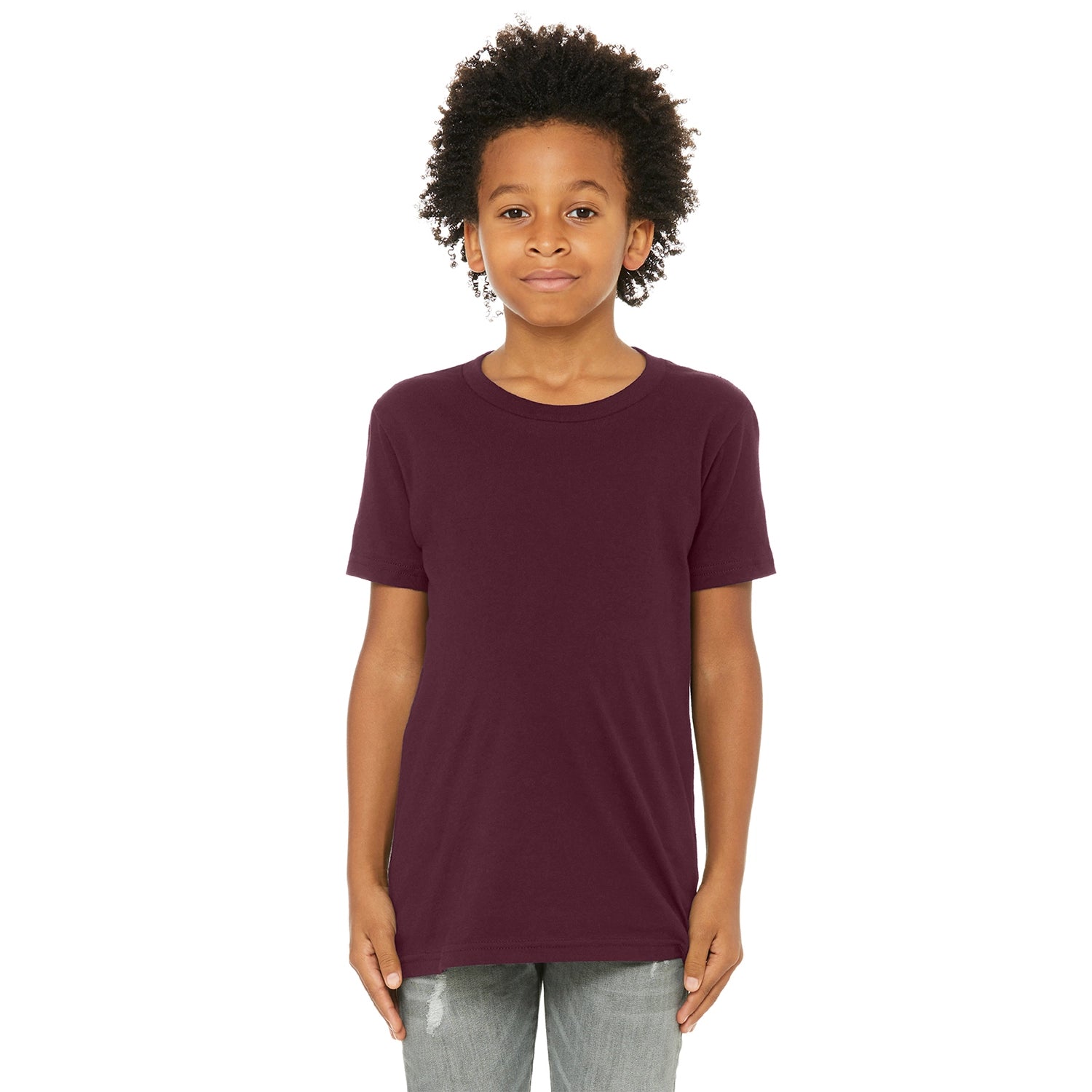 BELLA+CANVAS Decorated Youth Jersey Short Sleeve Tee
