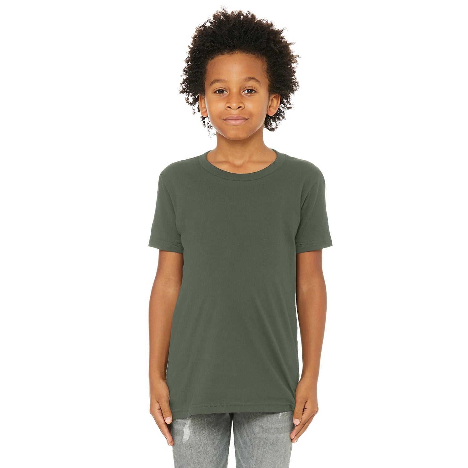 BELLA+CANVAS Decorated Youth Jersey Short Sleeve Tee