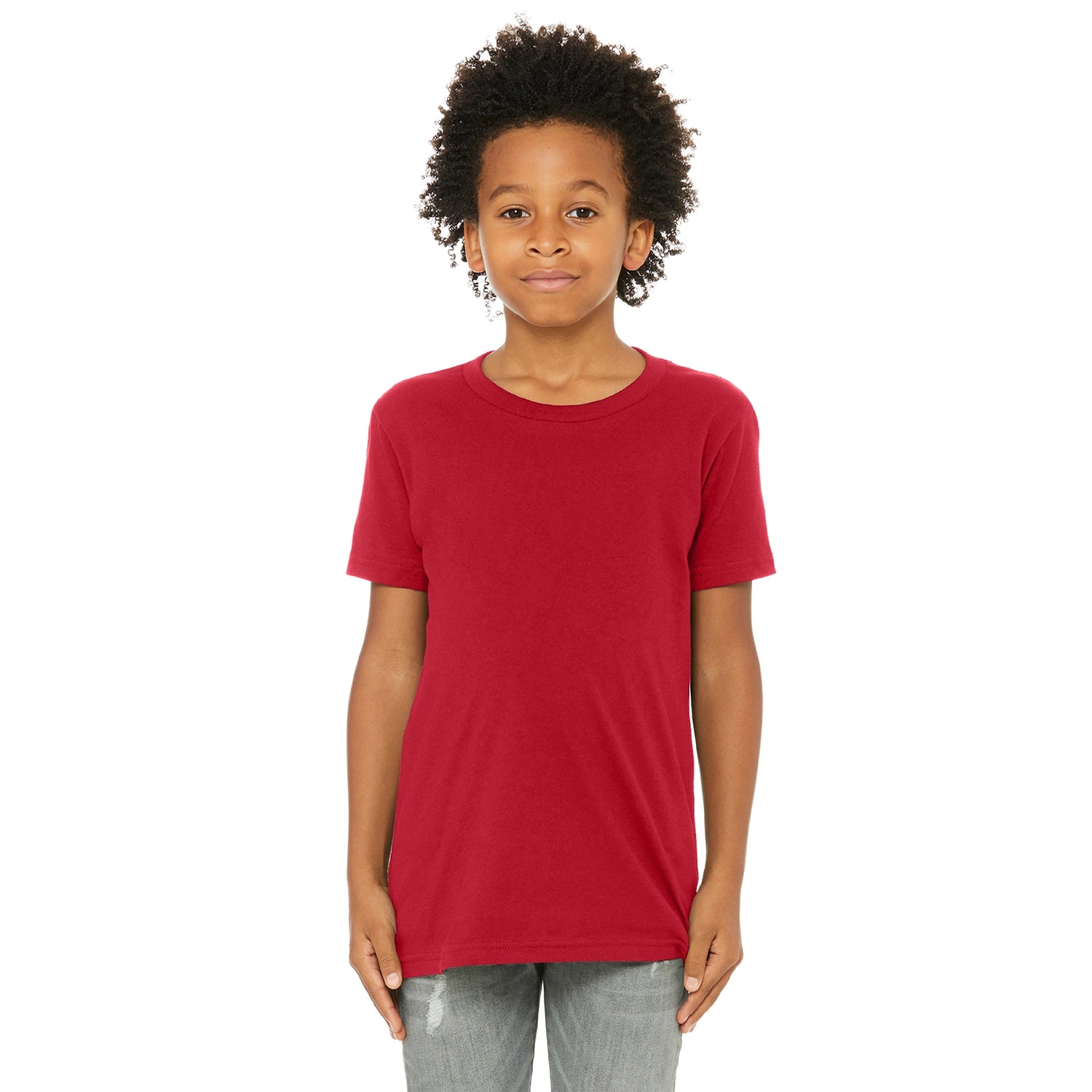 BELLA+CANVAS Decorated Youth Jersey Short Sleeve Tee