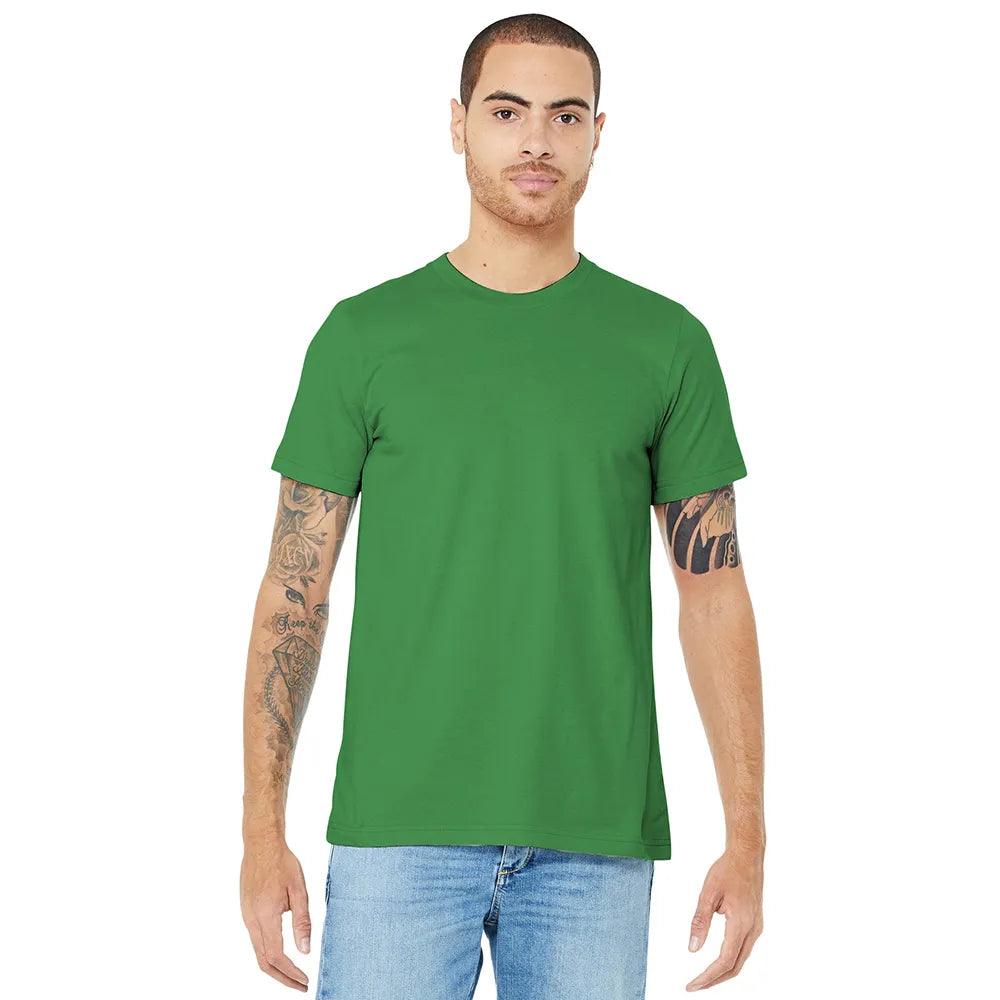 BELLA+CANVAS Unisex Jersey Short Sleeve Tee Decorated - Leaf Green