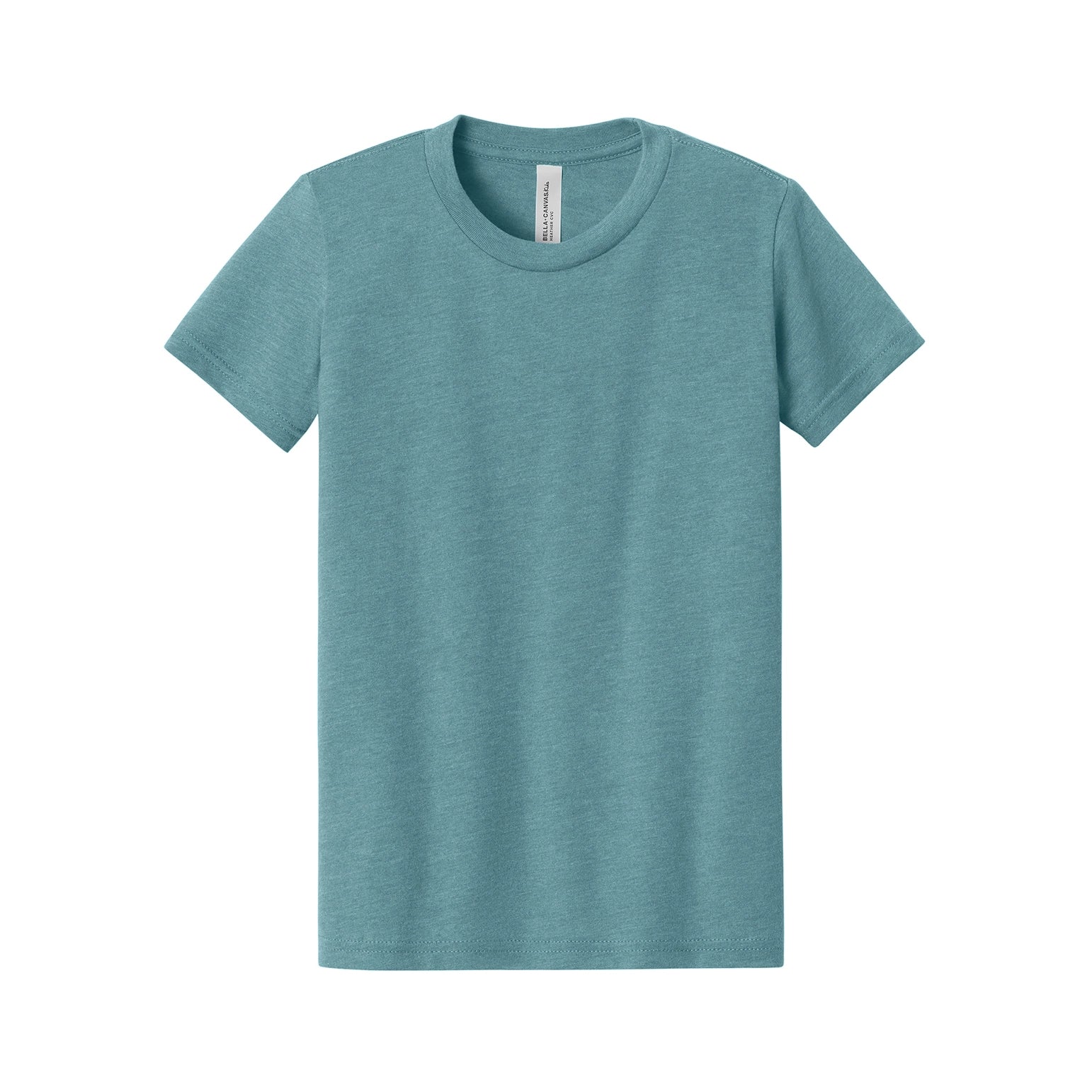 BELLA+CANVAS Decorated Youth Heather CVC Tee