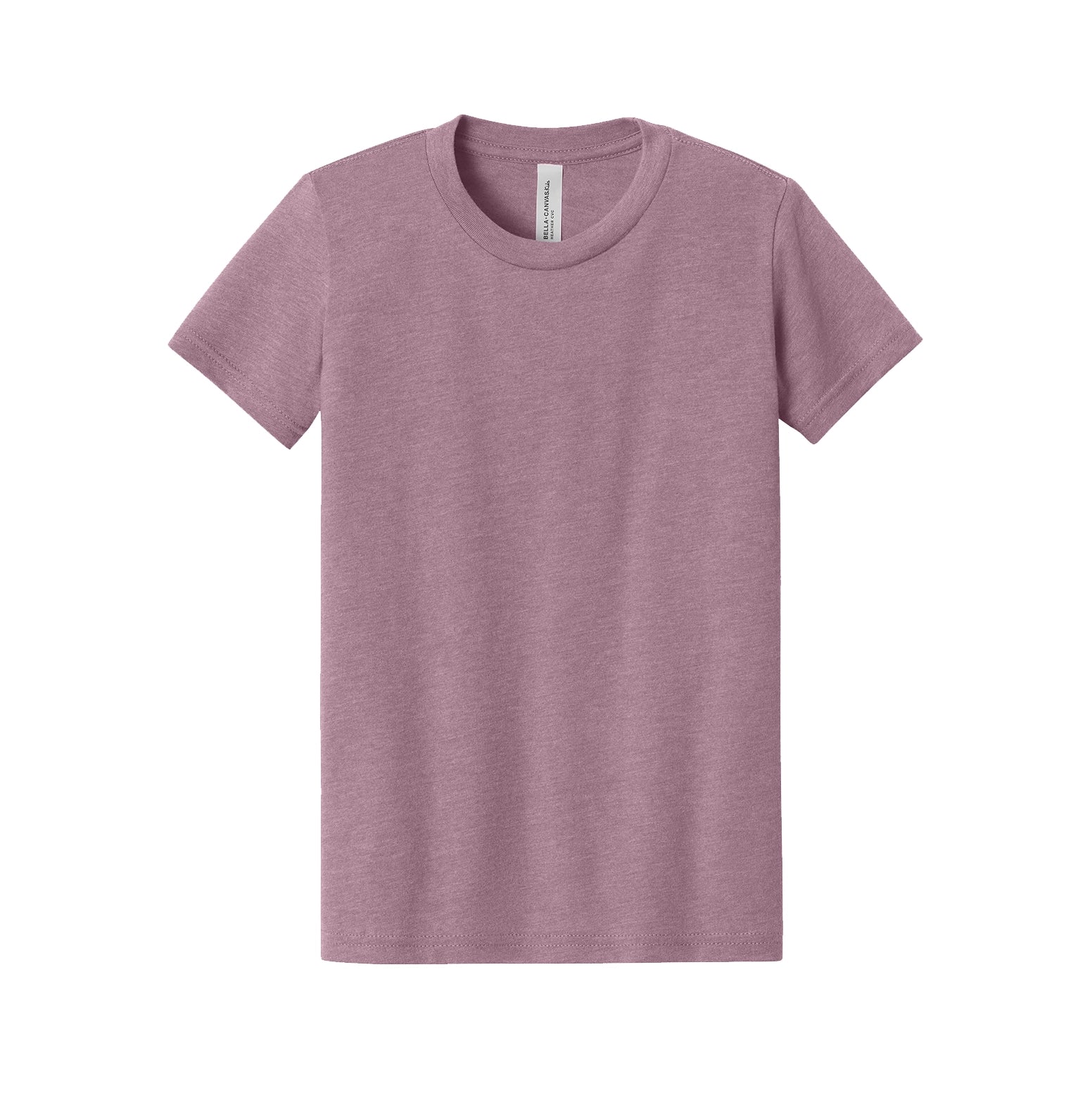 BELLA+CANVAS Decorated Youth Heather CVC Tee