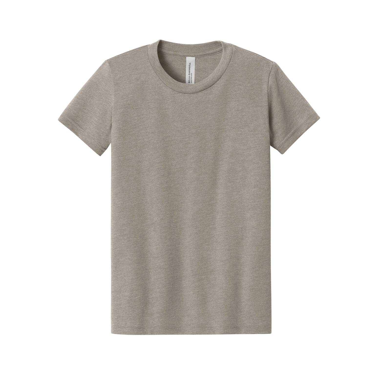 BELLA+CANVAS Decorated Youth Heather CVC Tee
