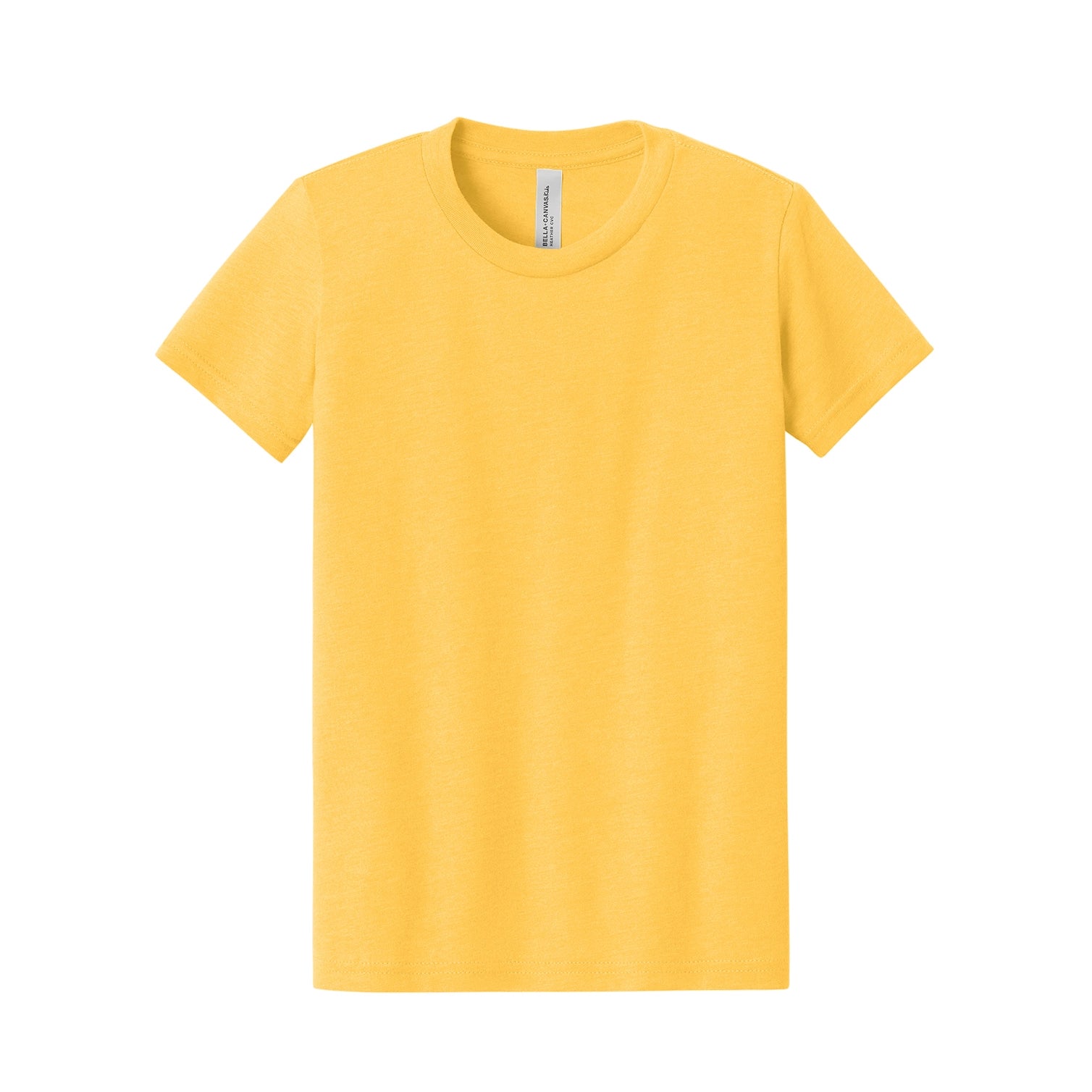 BELLA+CANVAS Decorated Youth Heather CVC Tee