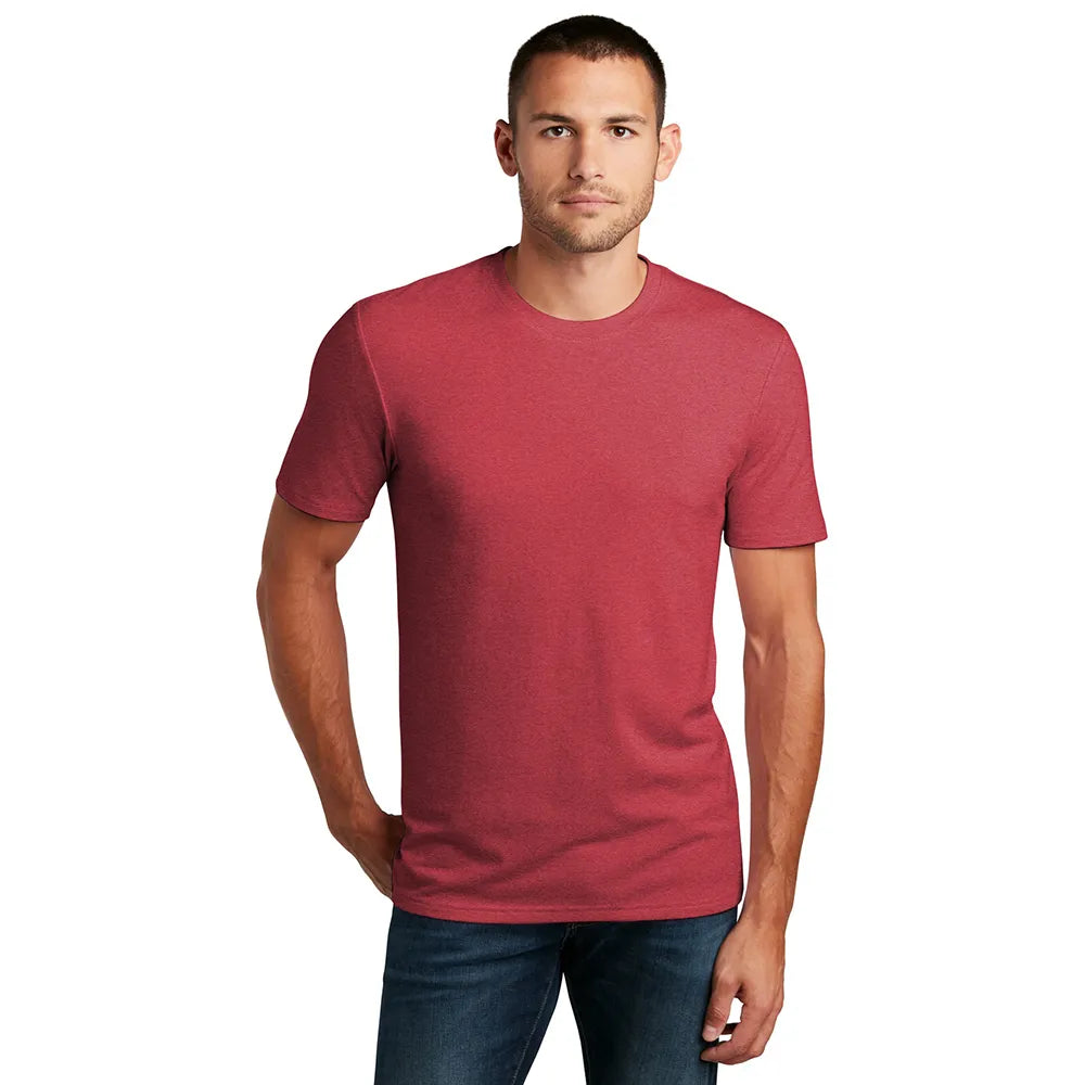 District Flex Tee Decorated - Heather Red