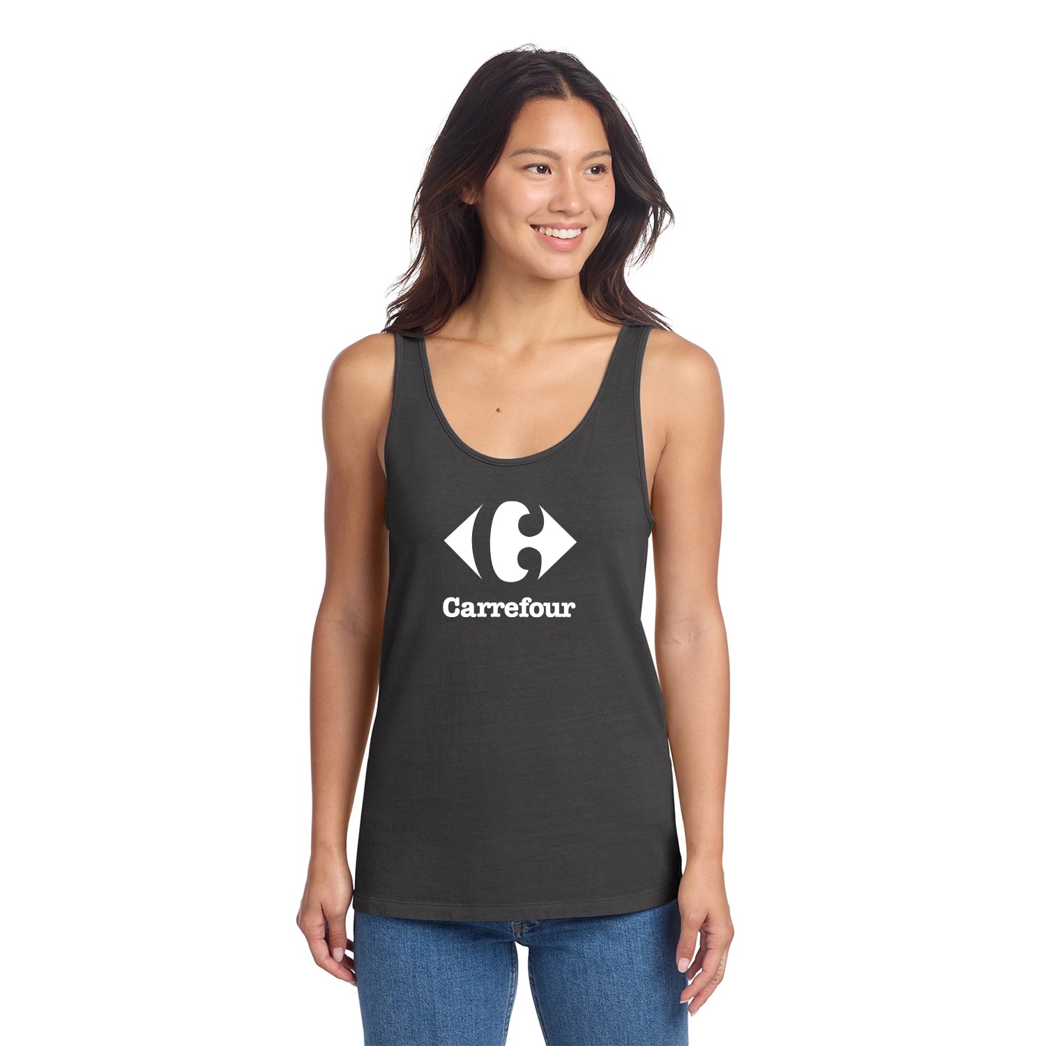 Port & Co Decorated Women's Beach Wash GarmentDyed Tank