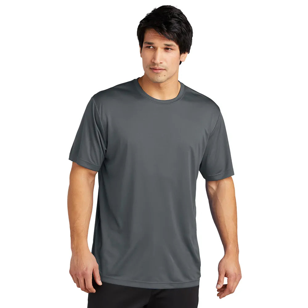Sport-Tek PosiCharge Re-Compete Tee Decorated - Iron Grey