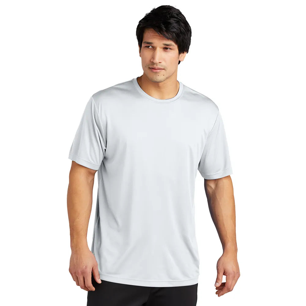 Sport-Tek PosiCharge Re-Compete Tee Decorated - White