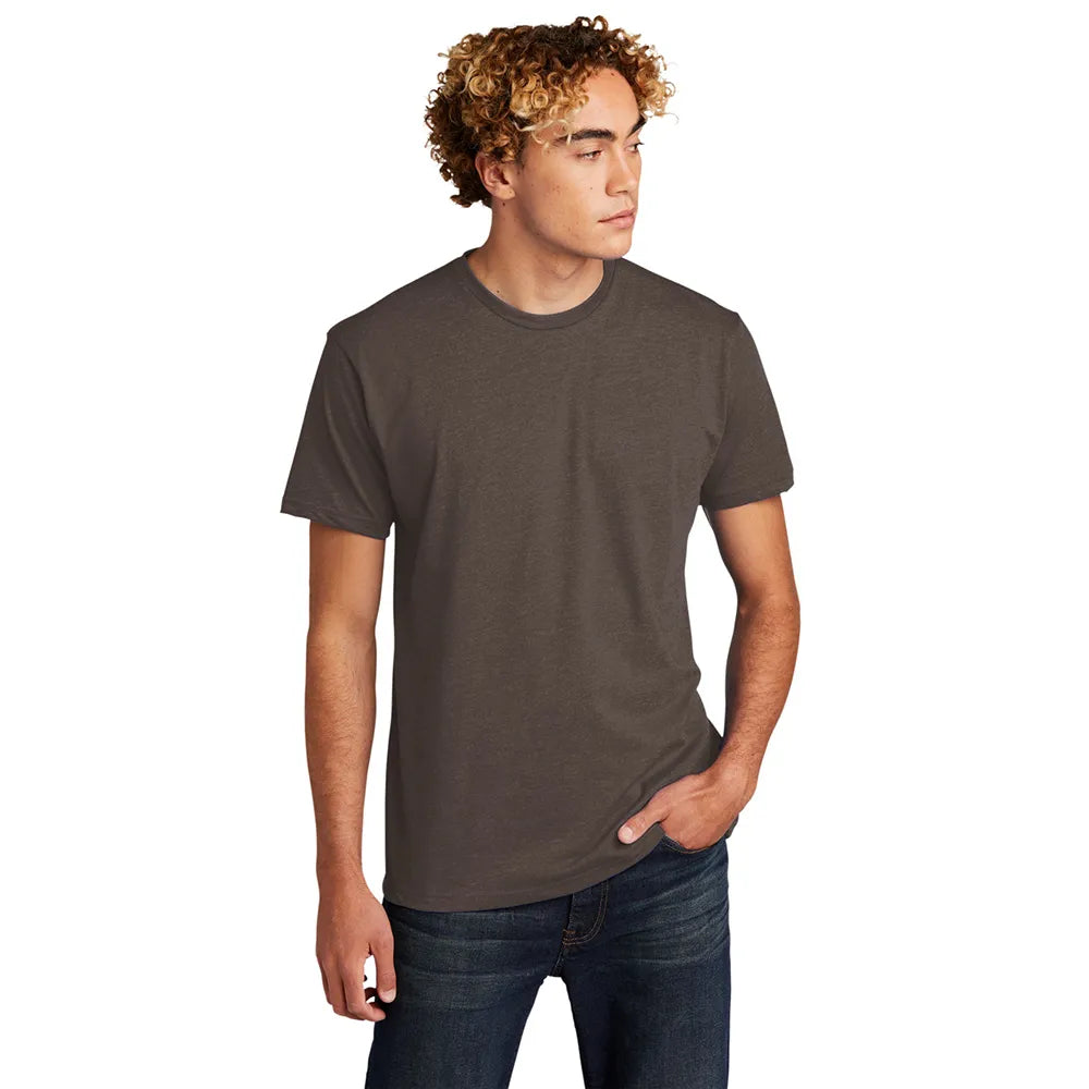 Next Level Apparel Unisex CVC Tee Decorated - Espresso Brown