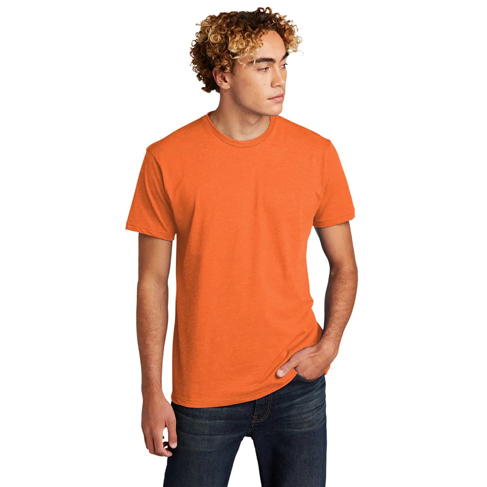 Next Level Apparel Unisex CVC Tee Decorated - Orange