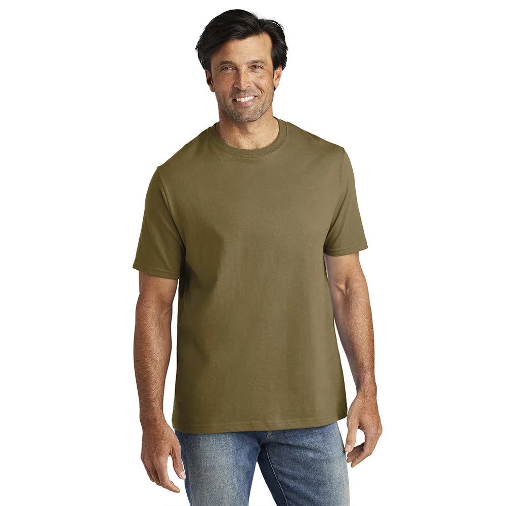 Volunteer Knitwear All-American Tee Decorated - Coyote Brown