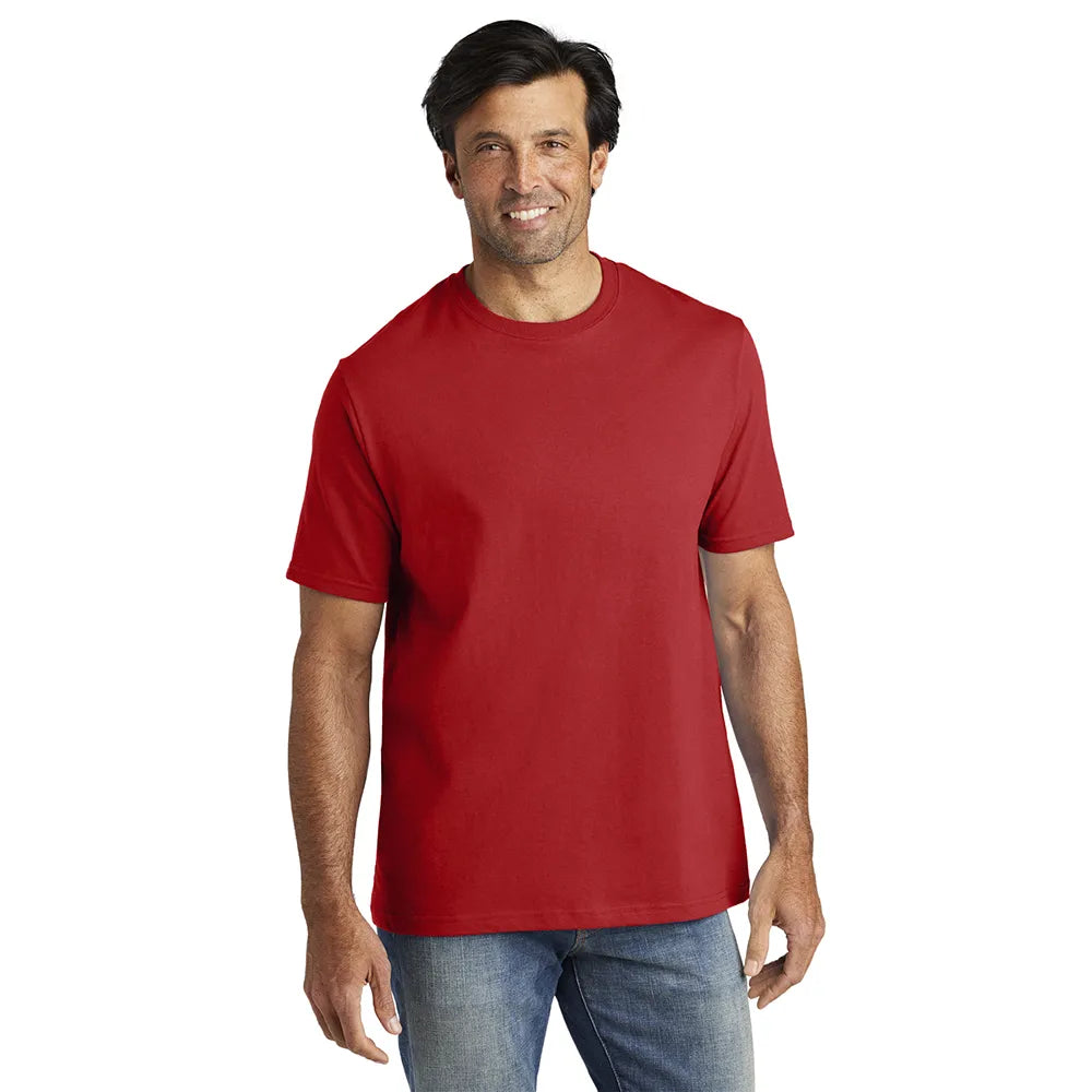 Volunteer Knitwear All-American Tee Decorated - Flag Red