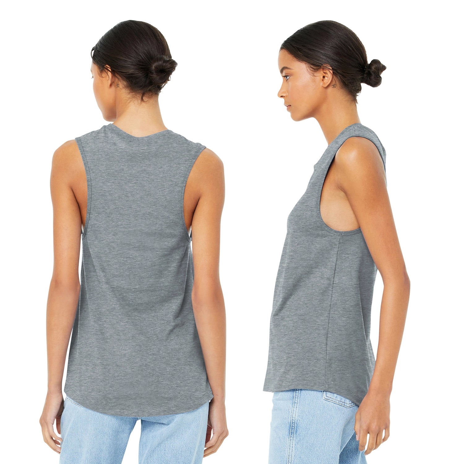 BELLA+CANVAS Decorated Women’s Jersey Muscle Tank