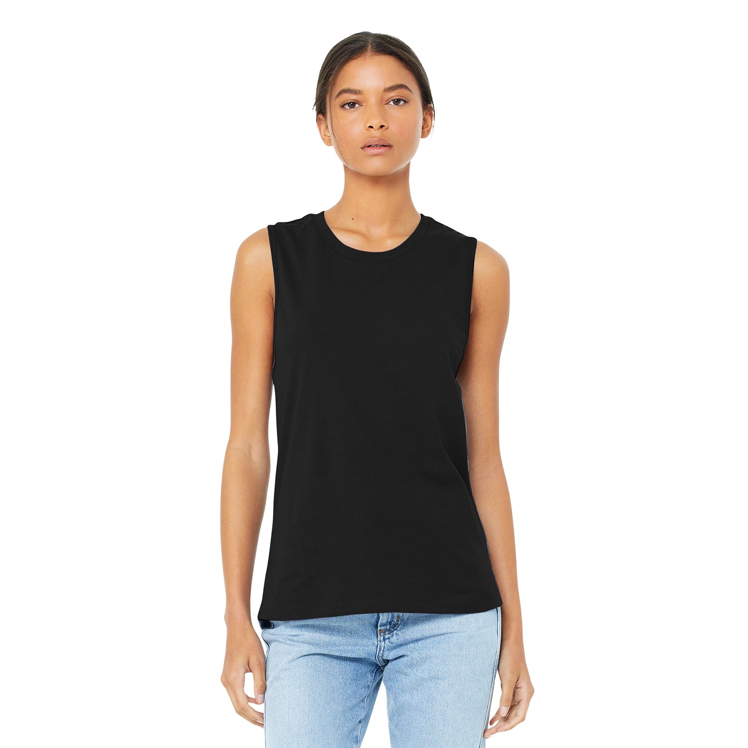 BELLA+CANVAS Decorated Women’s Jersey Muscle Tank