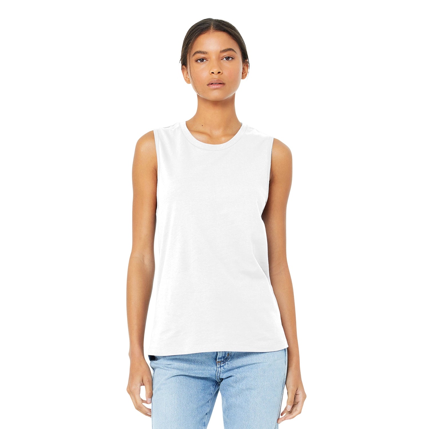 BELLA+CANVAS Decorated Women’s Jersey Muscle Tank