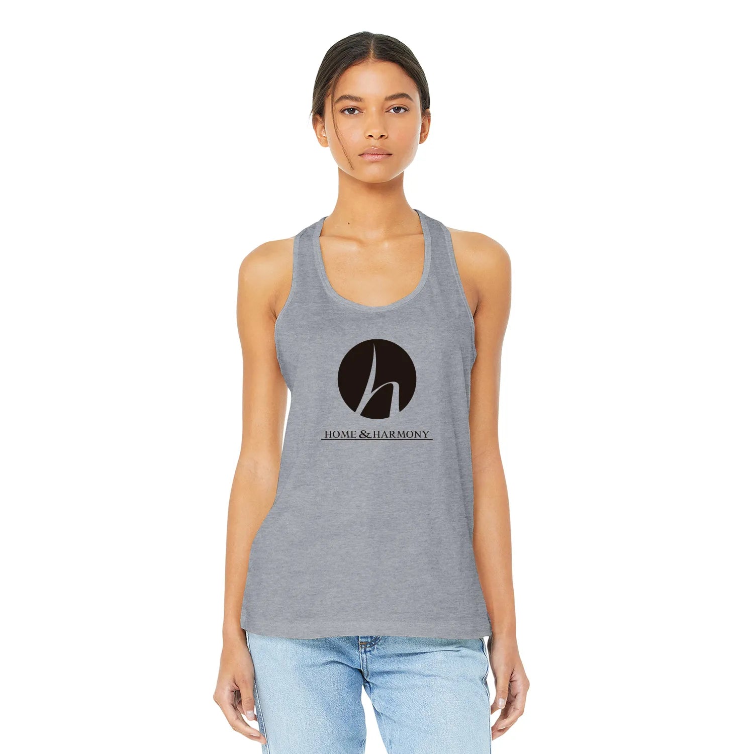 BELLA+CANVAS Decorated Women’s Jersey Racerback Tank