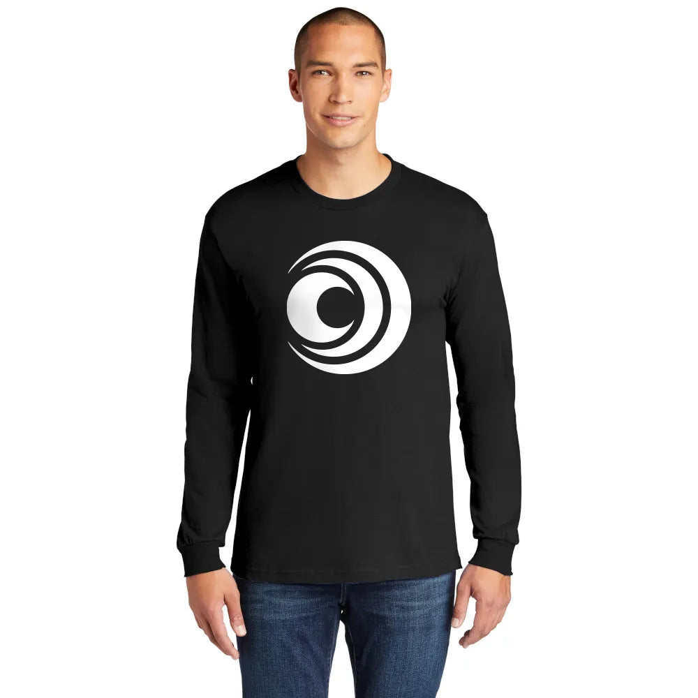 Gildan Hammer Long Sleeve T-Shirt Decorated - Black