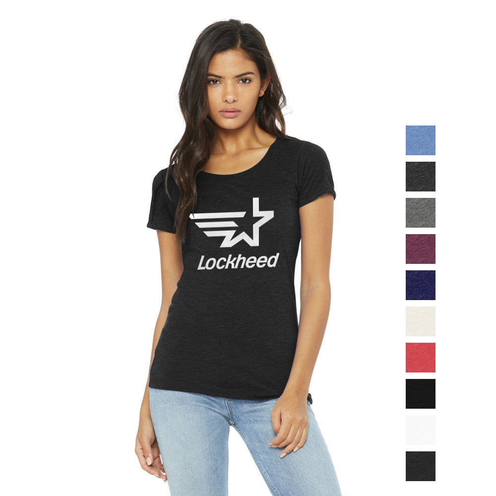 BELLA+CANVAS Women’s Triblend Short Sleeve Tee Decorated - Black Heather Triblend