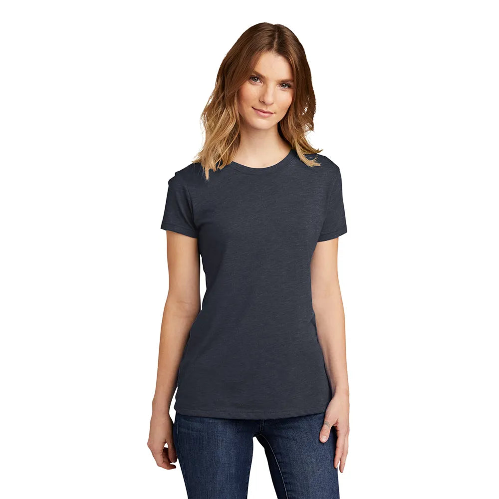 Next Level Apparel Women’s Tri-Blend Tee Decorated - Vintage Navy Blue