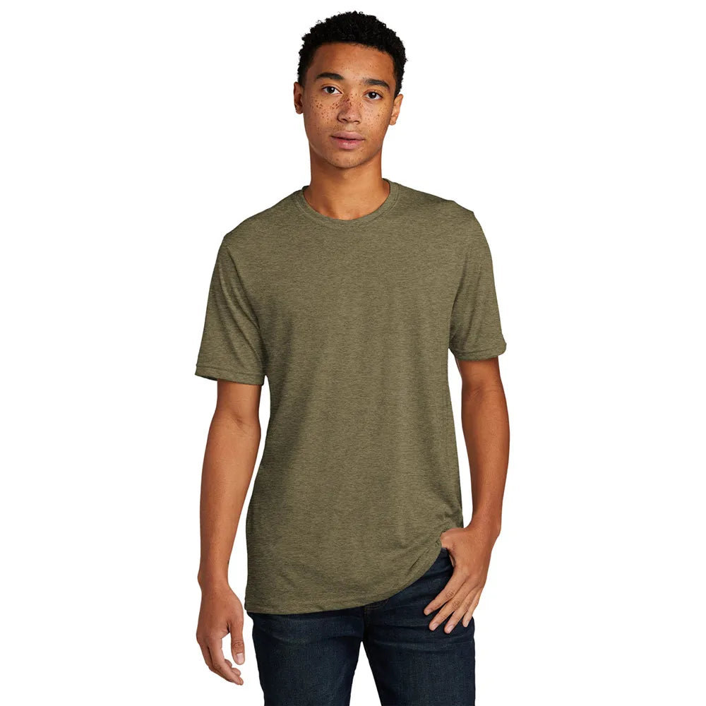 Next Level Apparel Unisex Poly/Cotton Tee Decorated - Royal Pine Green
