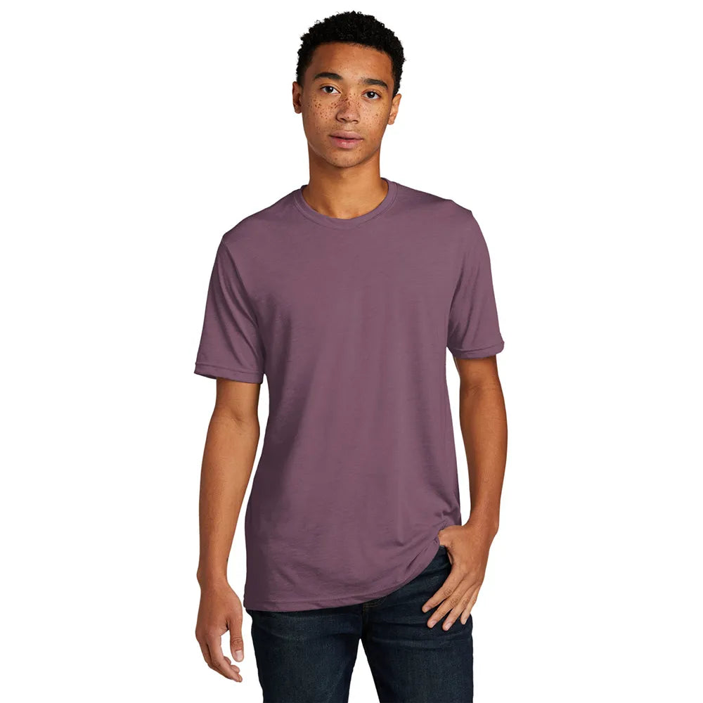 Next Level Apparel Unisex Poly/Cotton Tee Decorated - Sage Brown