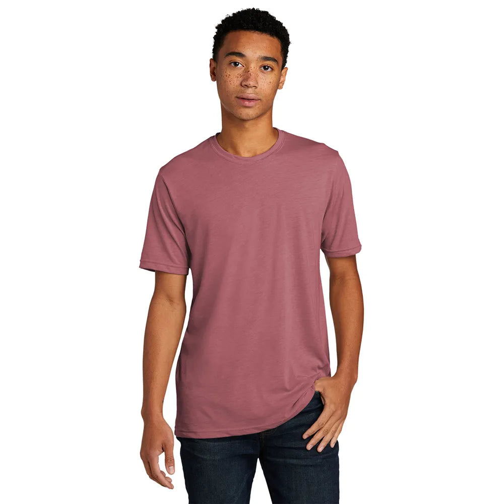 Next Level Apparel Unisex Poly/Cotton Tee Decorated - Silver Grey