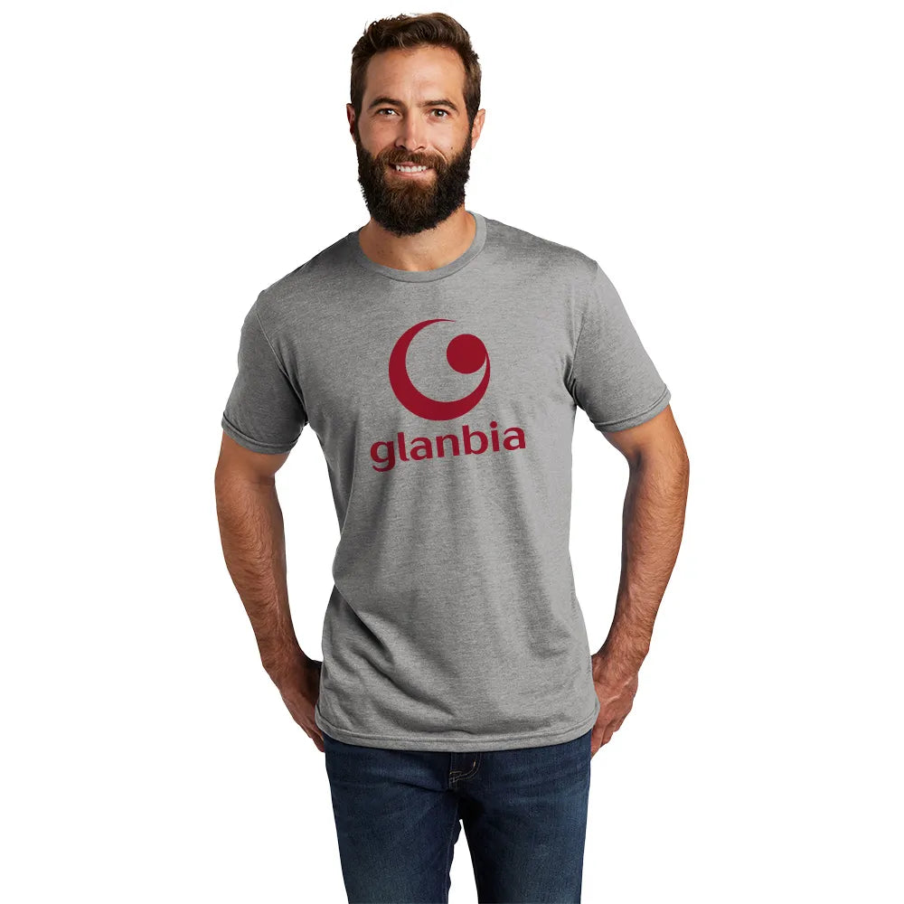 Allmade Unisex Tri-Blend Tee Decorated - Aluminum Grey