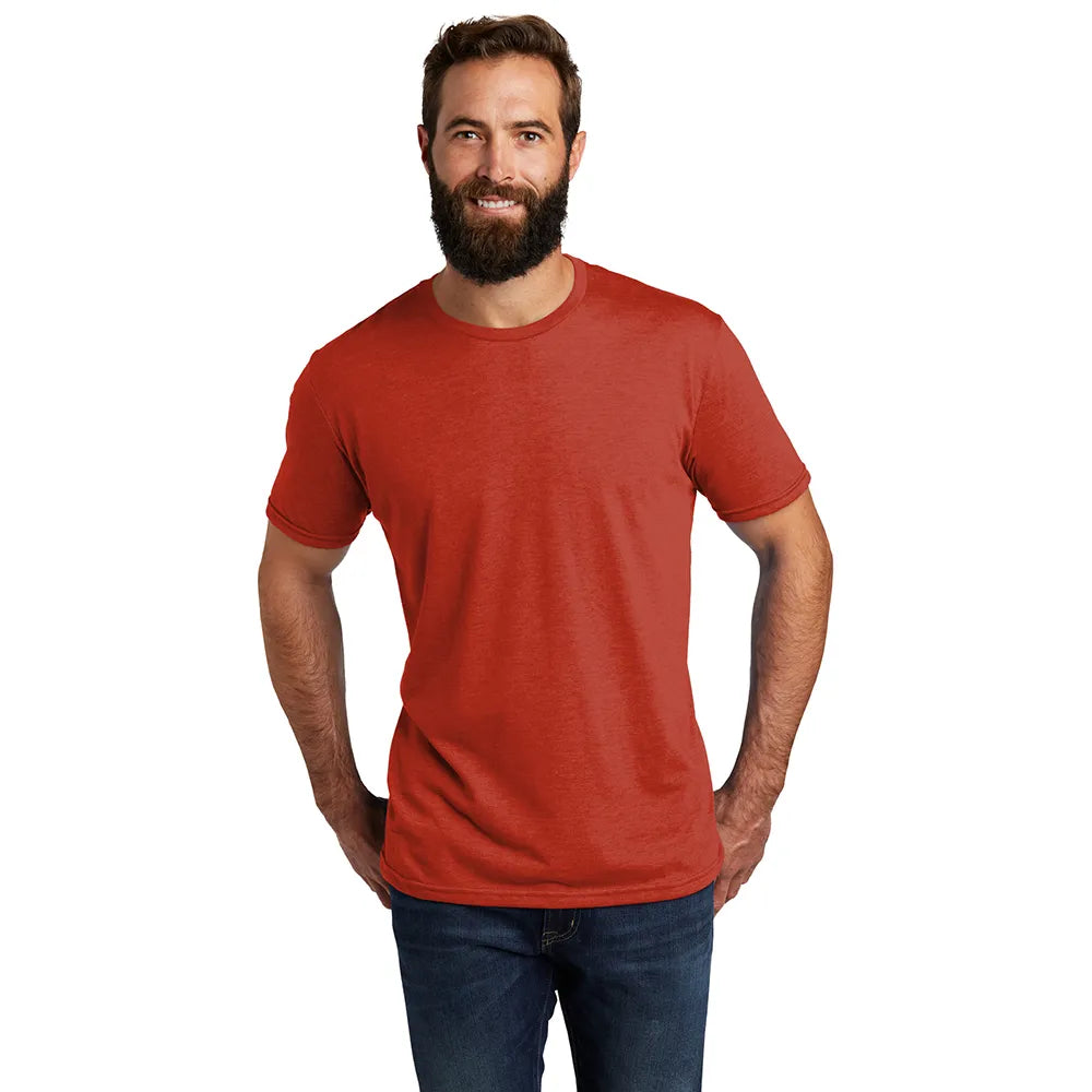 Allmade Unisex Tri-Blend Tee Decorated - Enviro Green