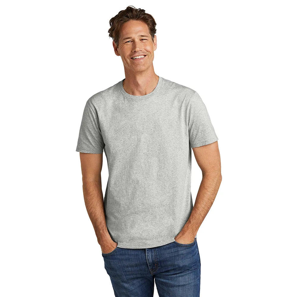 Allmade Unisex Organic Cotton Tee Decorated - Herb Green, Night Sky Navy Blue