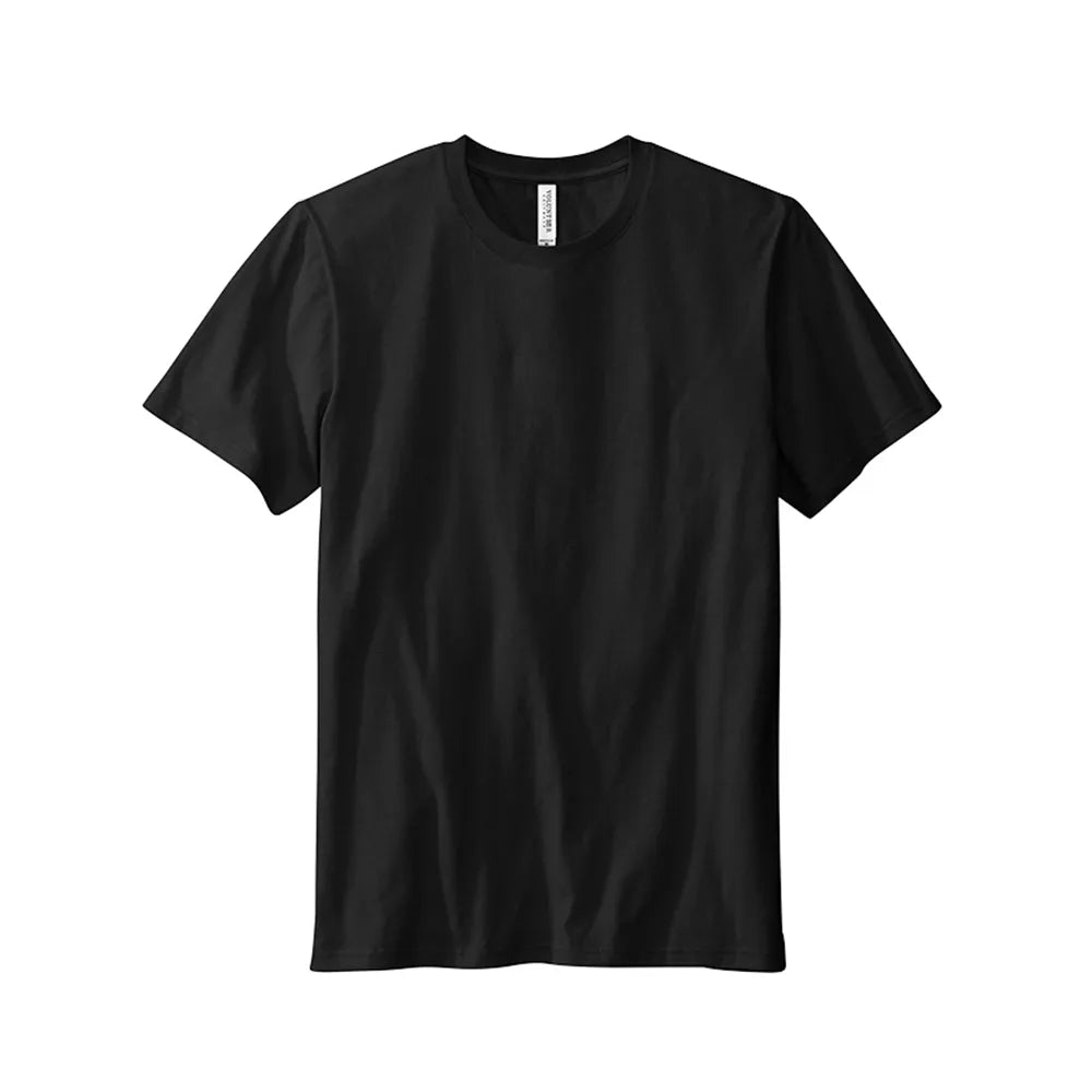 Volunteer Knitwear Daily Tee Decorated - Grey Steel, Heather Navy Blue, Strong Navy Blue