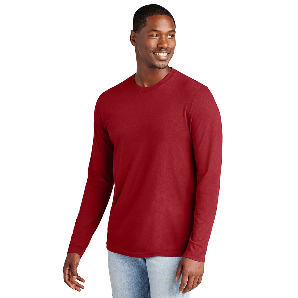 District Very Important Tee Long Sleeve Decorated - Classic Red