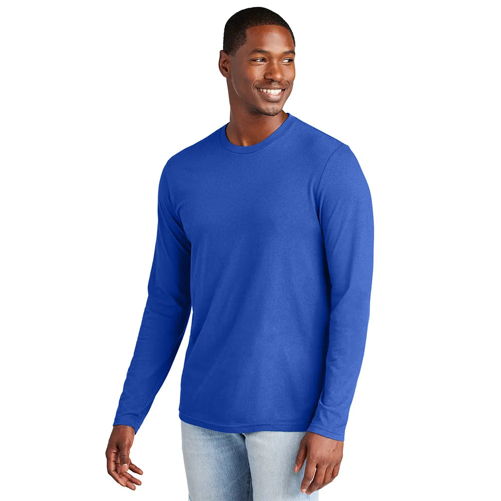 District Very Important Tee Long Sleeve Decorated - Deep Royal Blue
