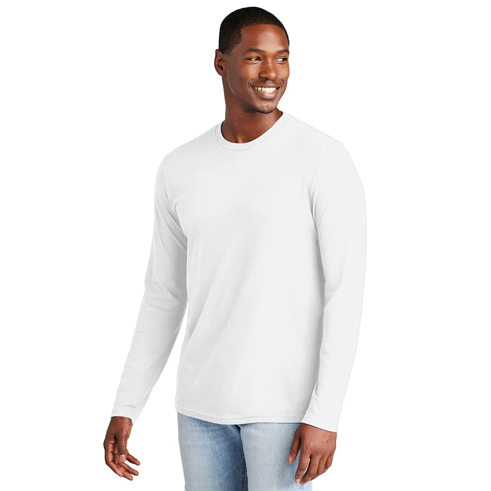 District Very Important Tee Long Sleeve Decorated - White