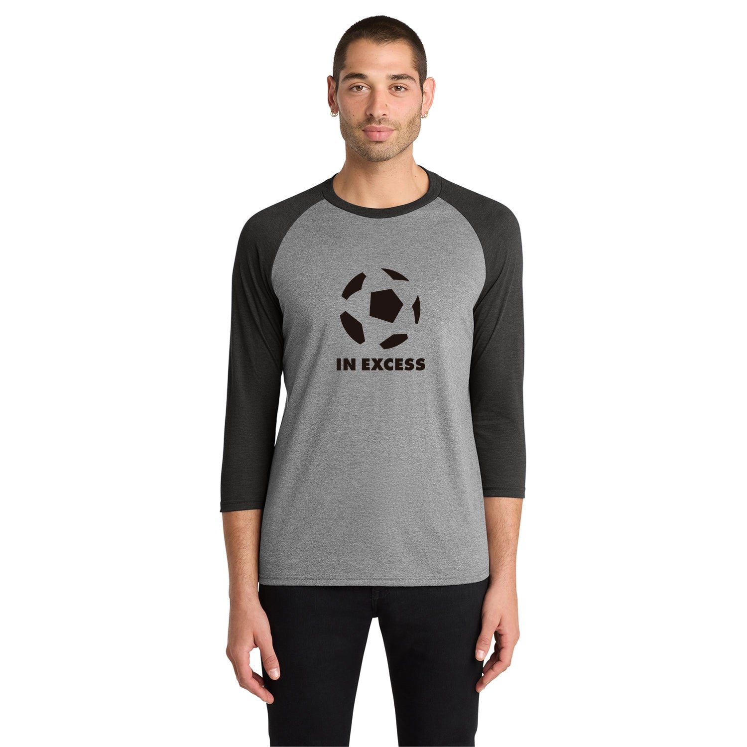 District Decorated Perfect Tri® 3/4Sleeve Raglan