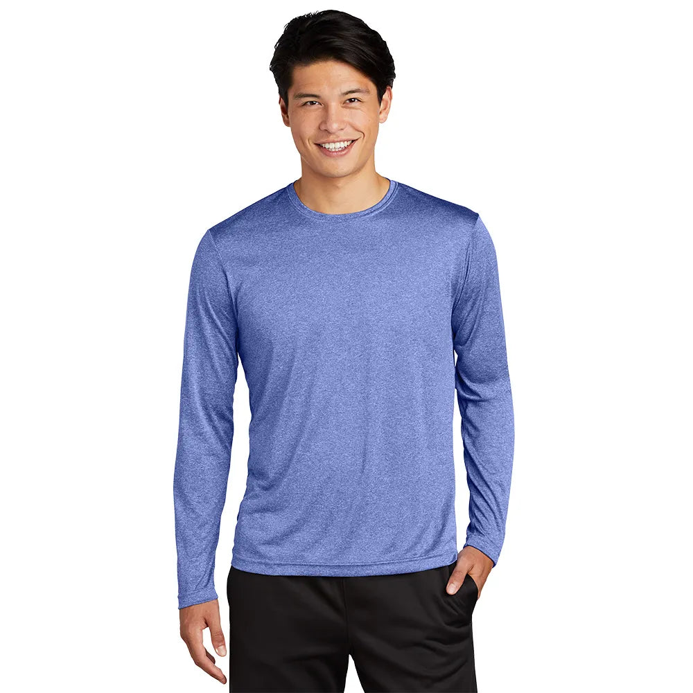 Sport-Tek Long Sleeve Heather Contender Tee Decorated