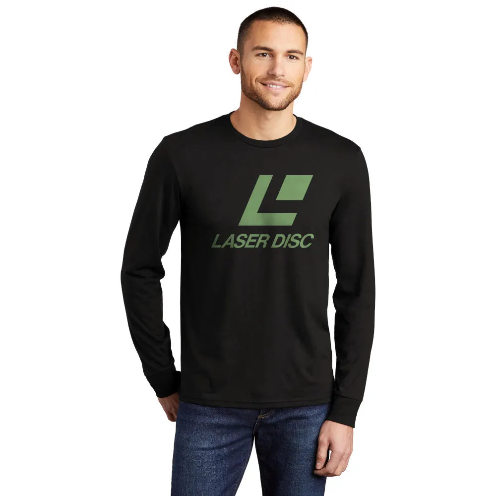 District Perfect Tri Long Sleeve Tee Decorated