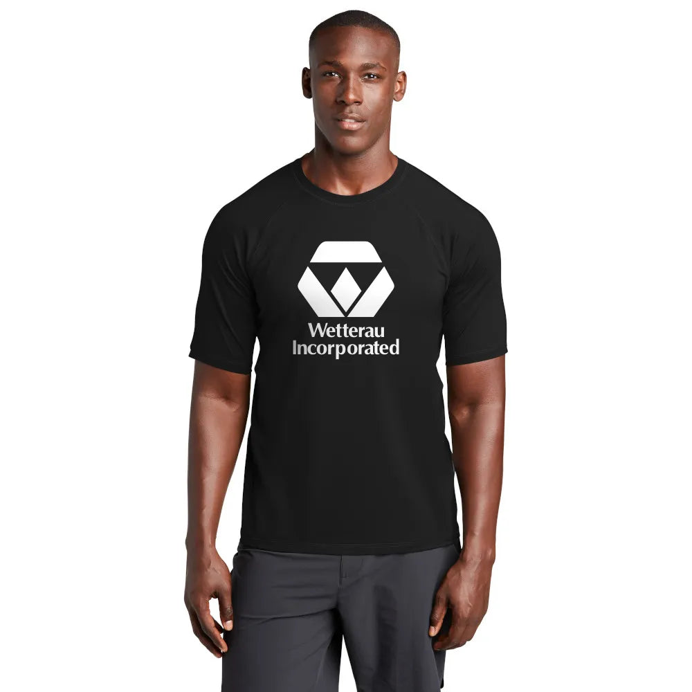 Sport-Tek Rashguard Tee Decorated - Black