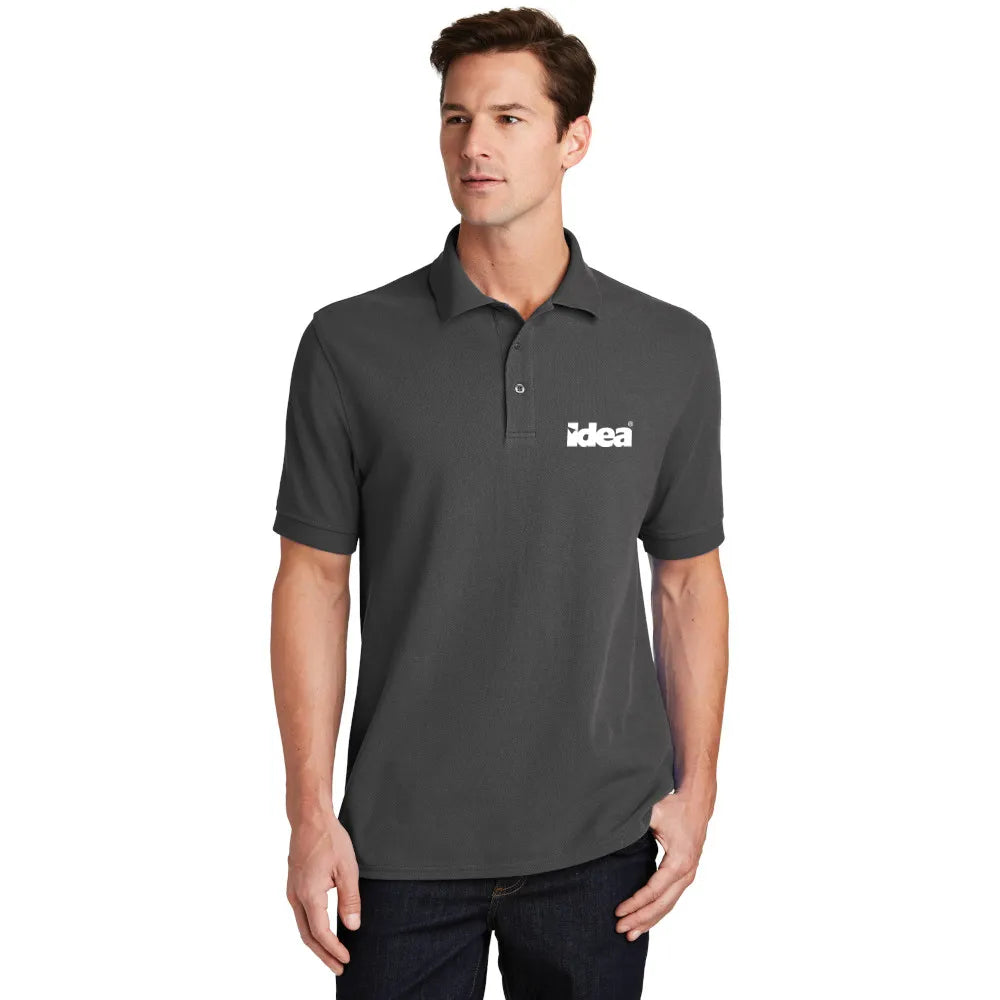 Port & Company Combed Ring Spun Pique Embroidered Polo