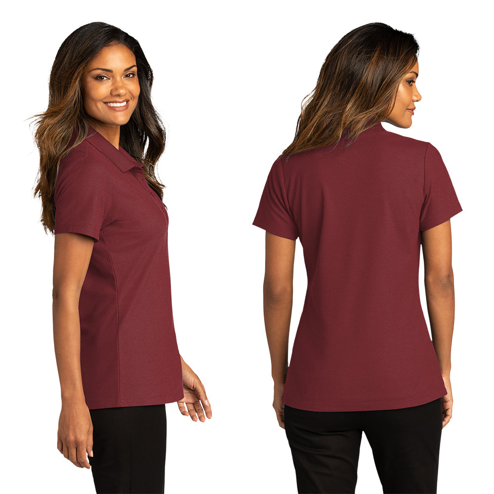 Port Authority Port Authority Women's SuperPro React Embroidered Polo - Dark Green