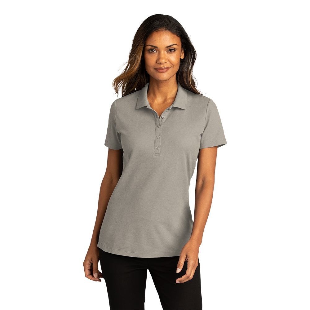 Port Authority Port Authority Women's SuperPro React Embroidered Polo - Rich Red